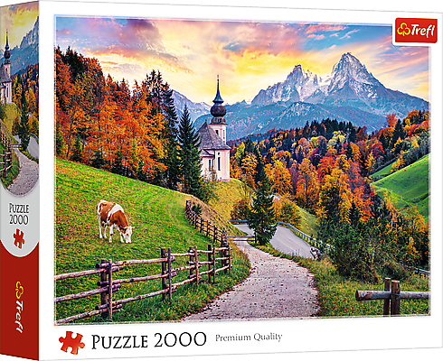 Bajor - Alpok ősszel Trefl 2000 darabos kirakó puzzle (TR-27127) - puzzlegarden