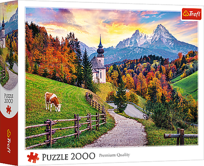 Bajor - Alpok ősszel Trefl 2000 darabos kirakó puzzle (TR-27127) - puzzlegarden