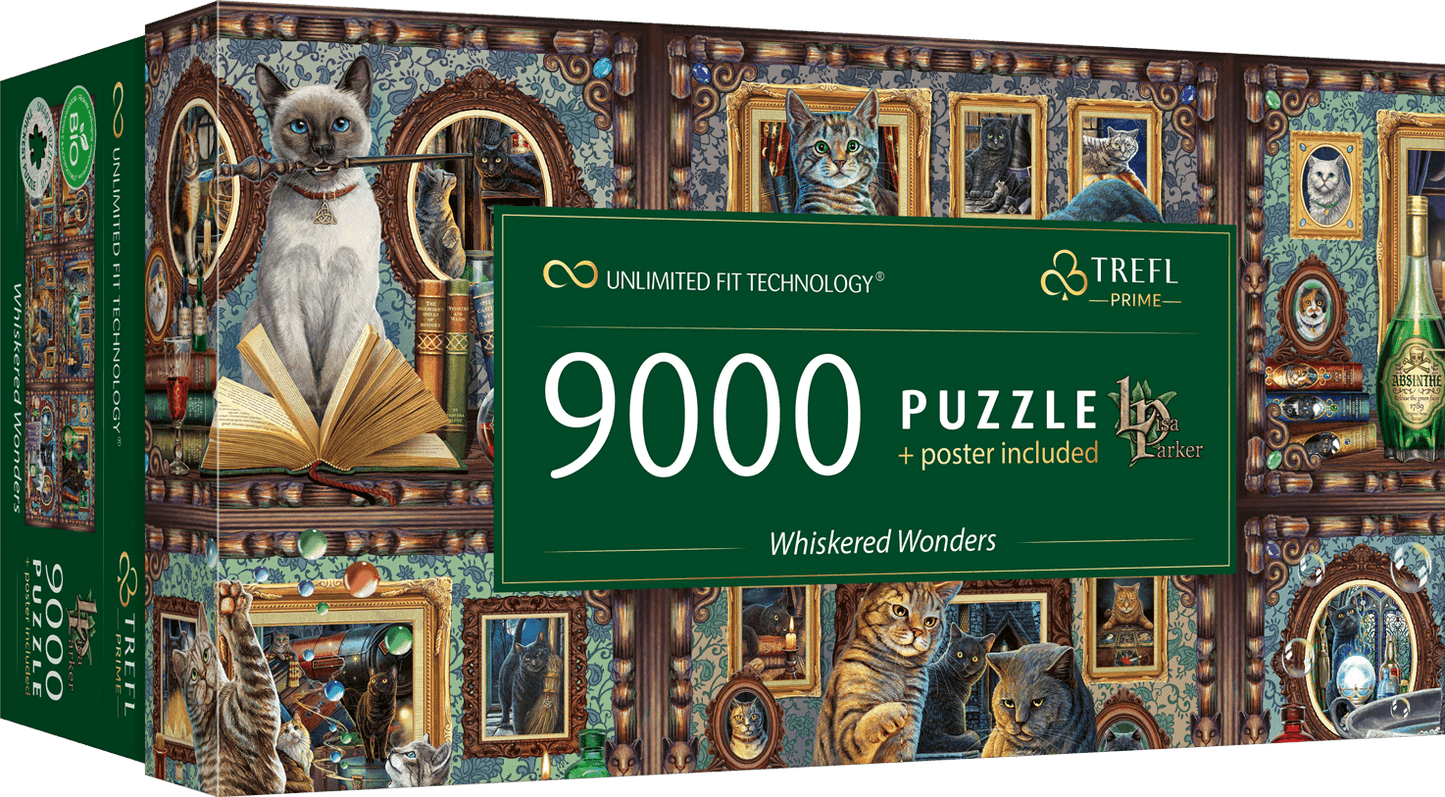 Bajuszos Csodák Trefl Prime 9000 darabos kirakó puzzle (TR - 81035 5900511810356) - puzzlegarden