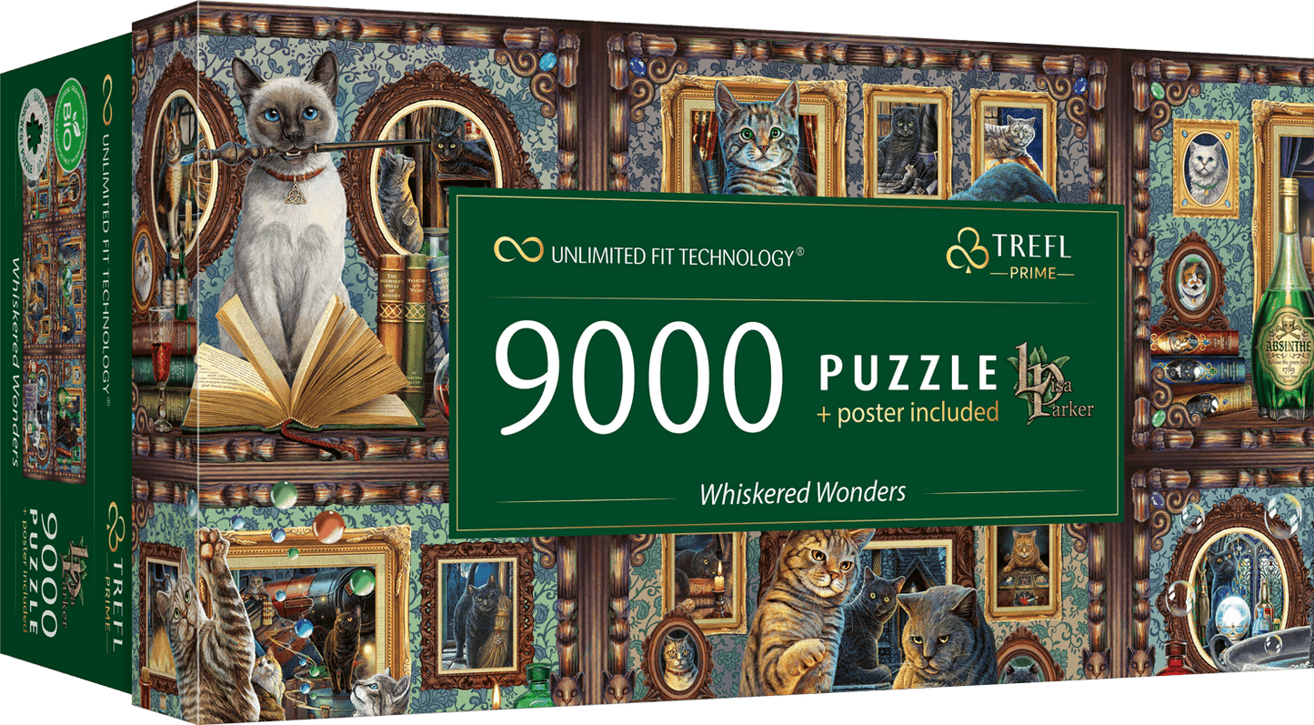 Bajuszos Csodák Trefl Prime 9000 darabos kirakó puzzle (TR-81035) - puzzlegarden