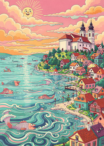Balaton Firka Pannon Puzzle 500 darabos kirakó puzzle (PP-263) - puzzlegarden