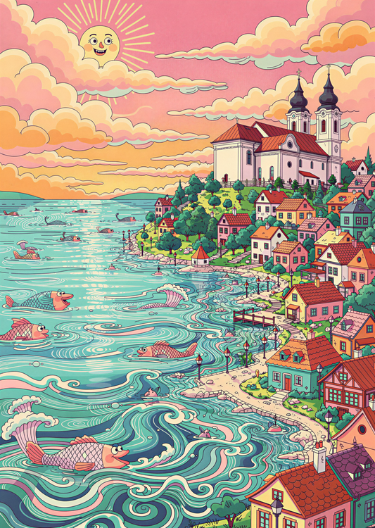 Balaton Firka Pannon Puzzle 500 darabos kirakó puzzle (PP-263) - puzzlegarden