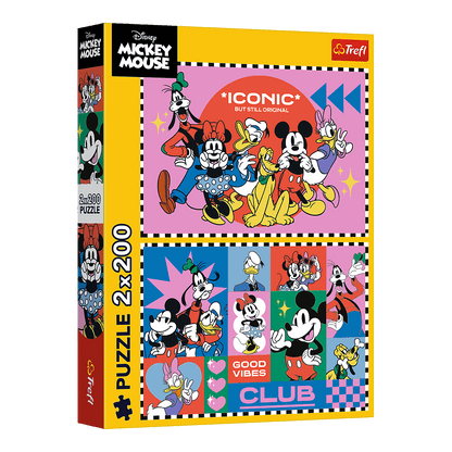Barátok között - 2x200 Trefl 200 darabos kirakó puzzle (TR-13319) - puzzlegarden