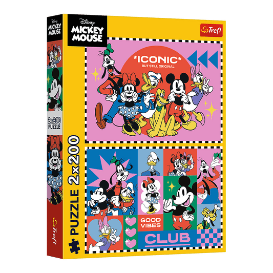 Barátok között - 2x200 Trefl 200 darabos kirakó puzzle (TR-13319) - puzzlegarden