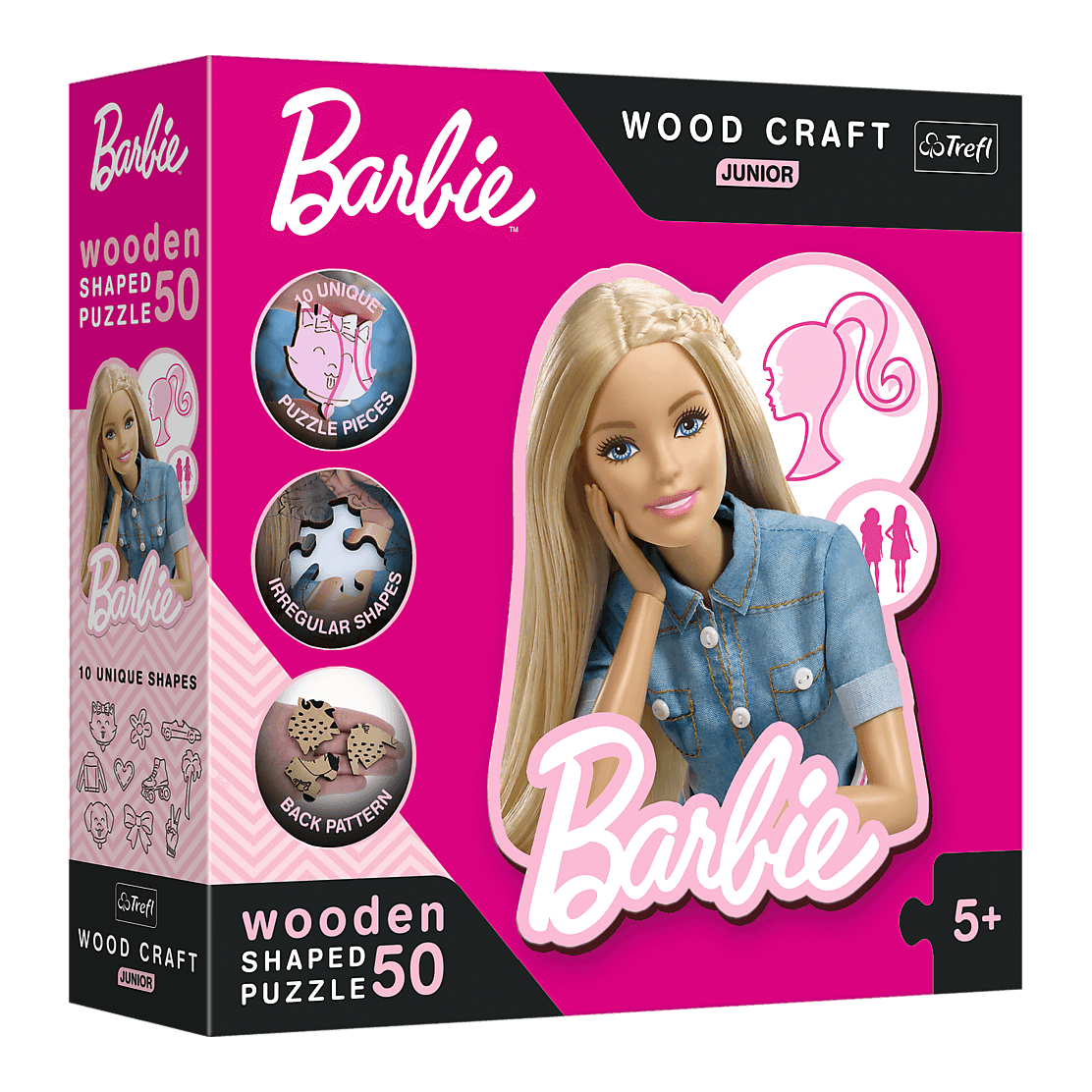 Barbie - FA kirakó Trefl 50 darabos kirakó puzzle (TR-20201) - puzzlegarden