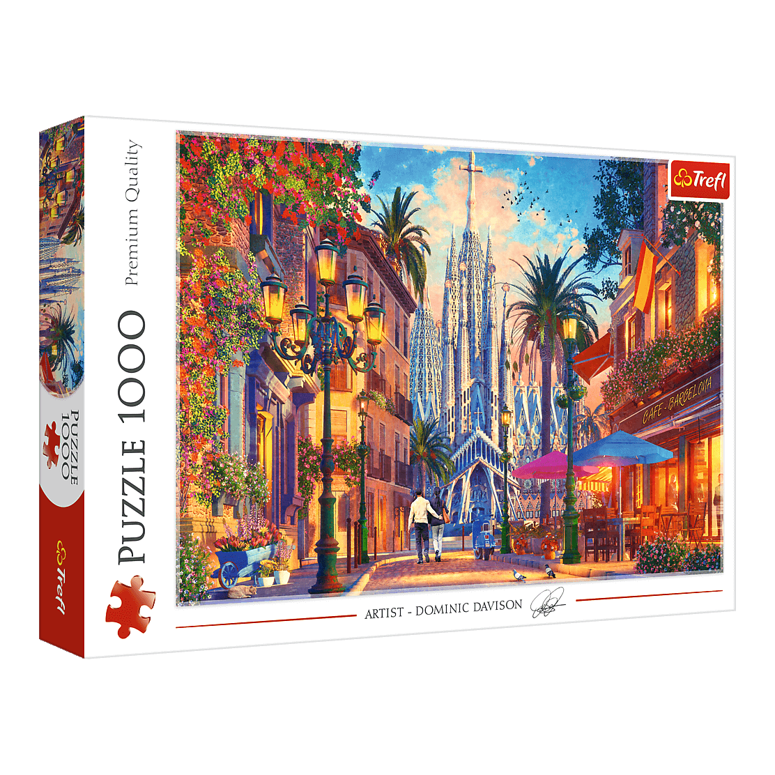 Barcelona, Spanyolország Trefl 1000 darabos kirakó puzzle (TR-10793) - puzzlegarden