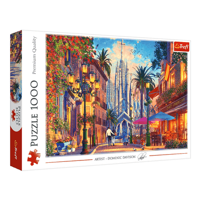 Barcelona, Spanyolország Trefl 1000 darabos kirakó puzzle (TR-10793) - puzzlegarden