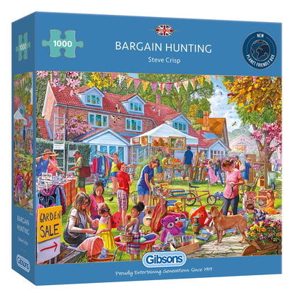 Bargain Hunting Gibsons 1000 darabos kirakó puzzle (G - G6339 5012269063394) - puzzlegarden