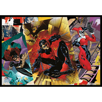 Batman akcióban – 4x250 Trefl 250 darabos kirakó puzzle (TR-13310) - puzzlegarden