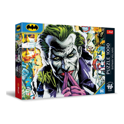 Batman Gonosztevők - A Joker Trefl 1000 darabos kirakó puzzle (TR-10836) - puzzlegarden