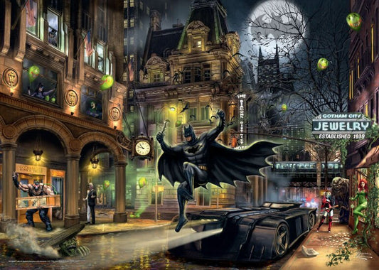 Batman, Gotham City Schmidt 1000 darabos kirakó puzzle (SCH-57588 4001504575885) - puzzlegarden