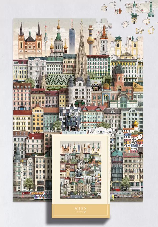 Bécs Martin Schwartz 1000 darabos kirakó puzzle (MS-MS1622) - puzzlegarden