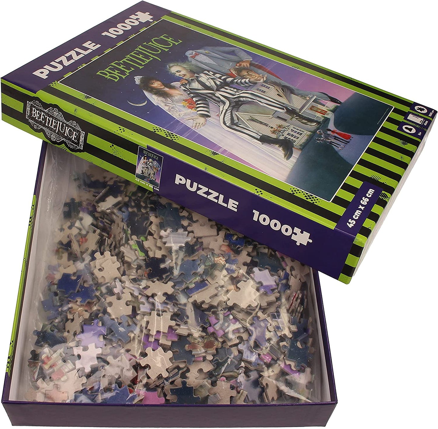 Beetlejuice - Filmes Poszter SD Toys 1000 darabos kirakó puzzle (SD-BTLJCE 8435450233463) - puzzlegarden