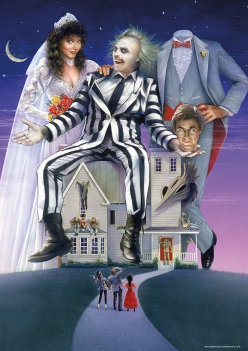 Beetlejuice - Filmes Poszter SD Toys 1000 darabos kirakó puzzle (SD-BTLJCE 8435450233463) - puzzlegarden