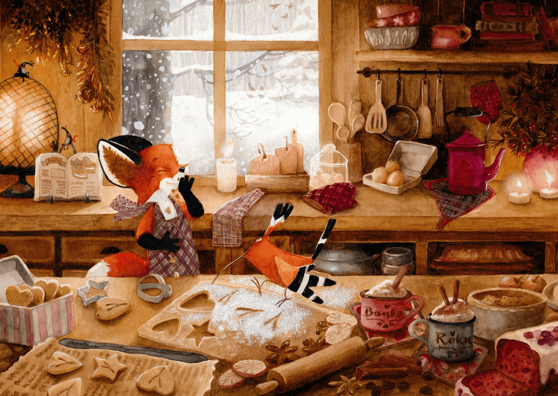 Békebeli Rókakonyha Pannon Puzzle 1000 darabos kirakó puzzle (PP-170) - puzzlegarden