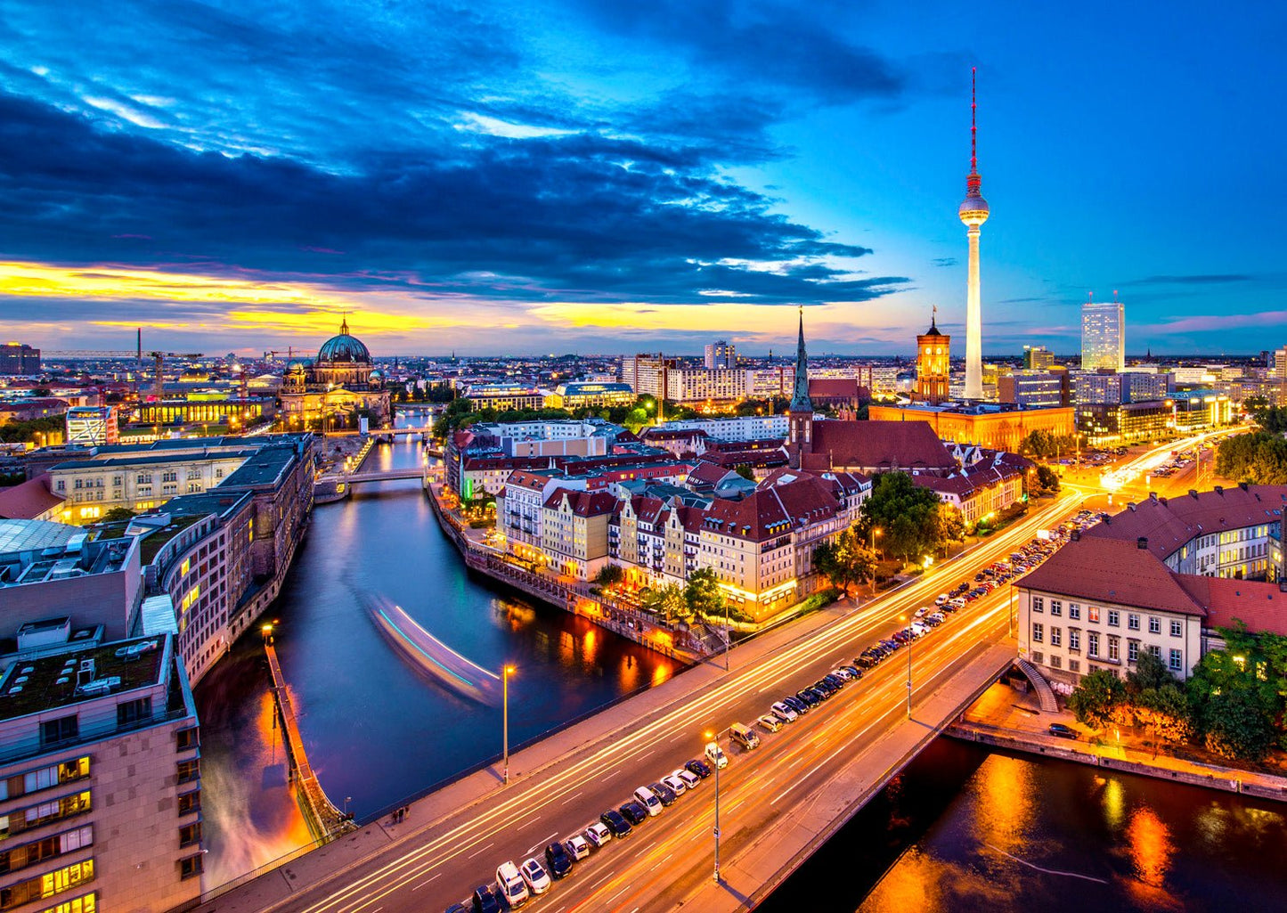 Berlin felett az ég ENJOY 1000 darabos kirakó puzzle (EN-2068 5949194020683) - puzzlegarden