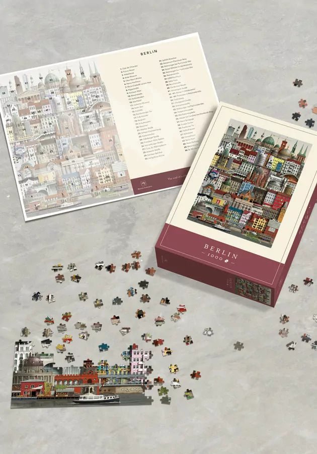 Berlin Martin Schwartz 1000 darabos kirakó puzzle (MS-MS1604-2) - puzzlegarden