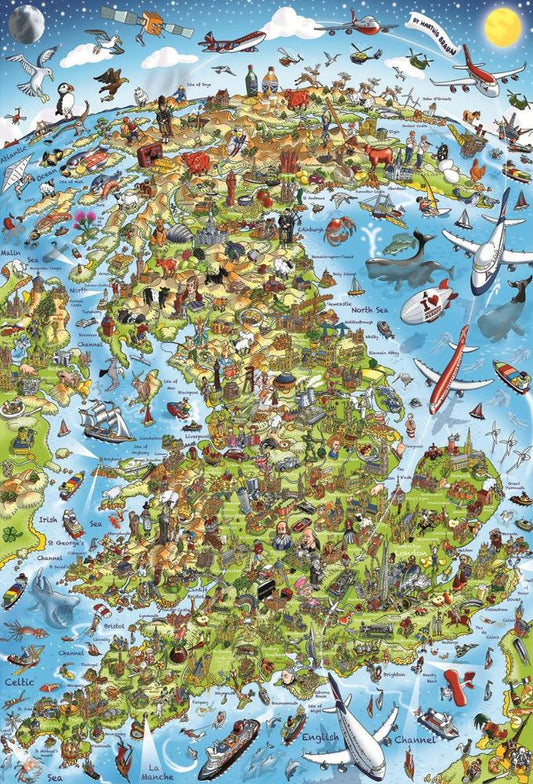Best of British Gibsons 500 darabos kirakó puzzle (G - G3431) - puzzlegarden