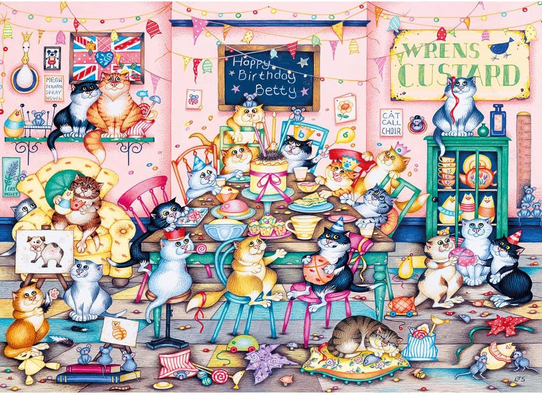 Betty's Birthday Gibsons 1000 darabos kirakó puzzle (G-G6403) - puzzlegarden