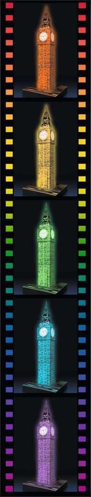 Big Ben - London - 3D Night Edition Ravensburger 226 darabos kirakó puzzle (RA - 12588 4005556125883) - puzzlegarden