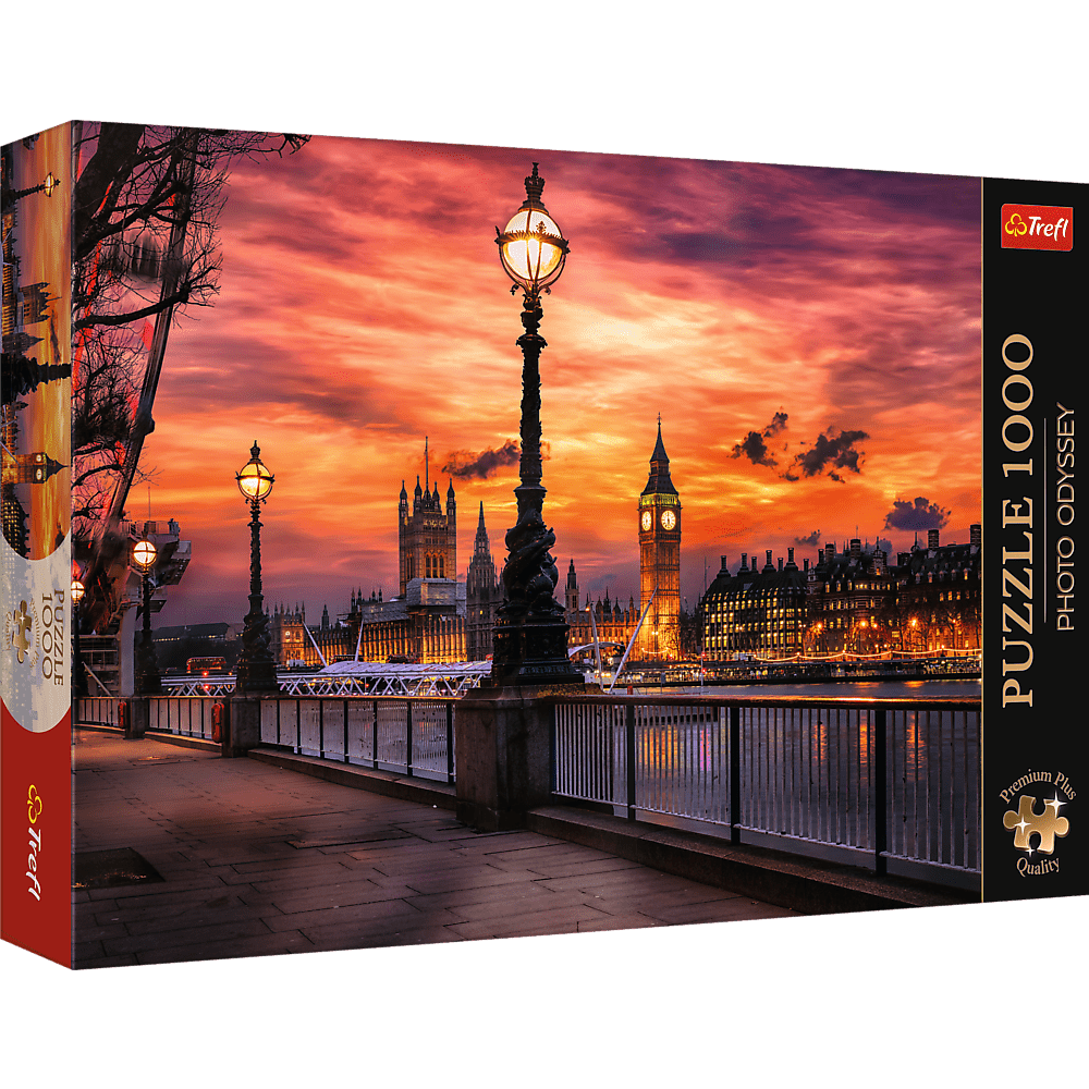 Big Ben, London Trefl 1000 darabos kirakó puzzle (TR - 10827 5900511108279) - puzzlegarden