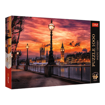 Big Ben, London Trefl 1000 darabos kirakó puzzle (TR-10827) - puzzlegarden
