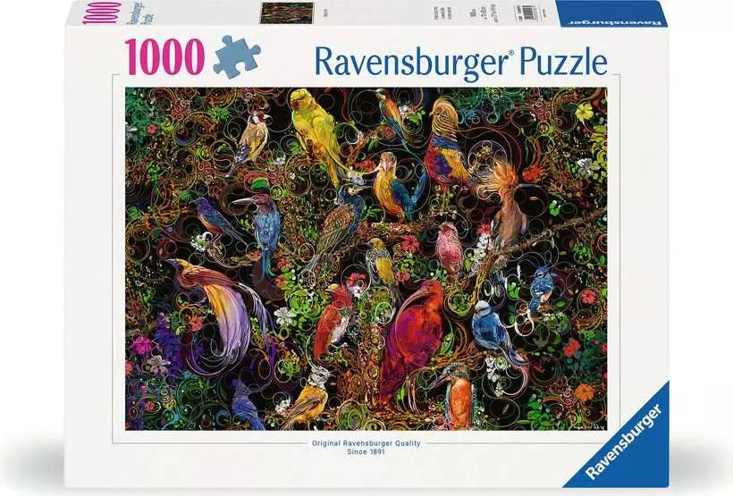 Birds of Art Ravensburger 1000 darabos kirakó puzzle (RA-12000557) - puzzlegarden