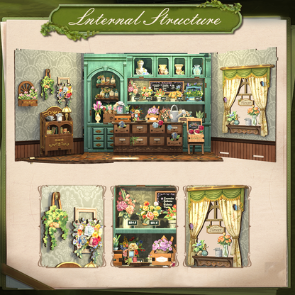 Blossom virágbolt CuteBee 265 darabos kirakó puzzle (CB-CWGB403) - puzzlegarden