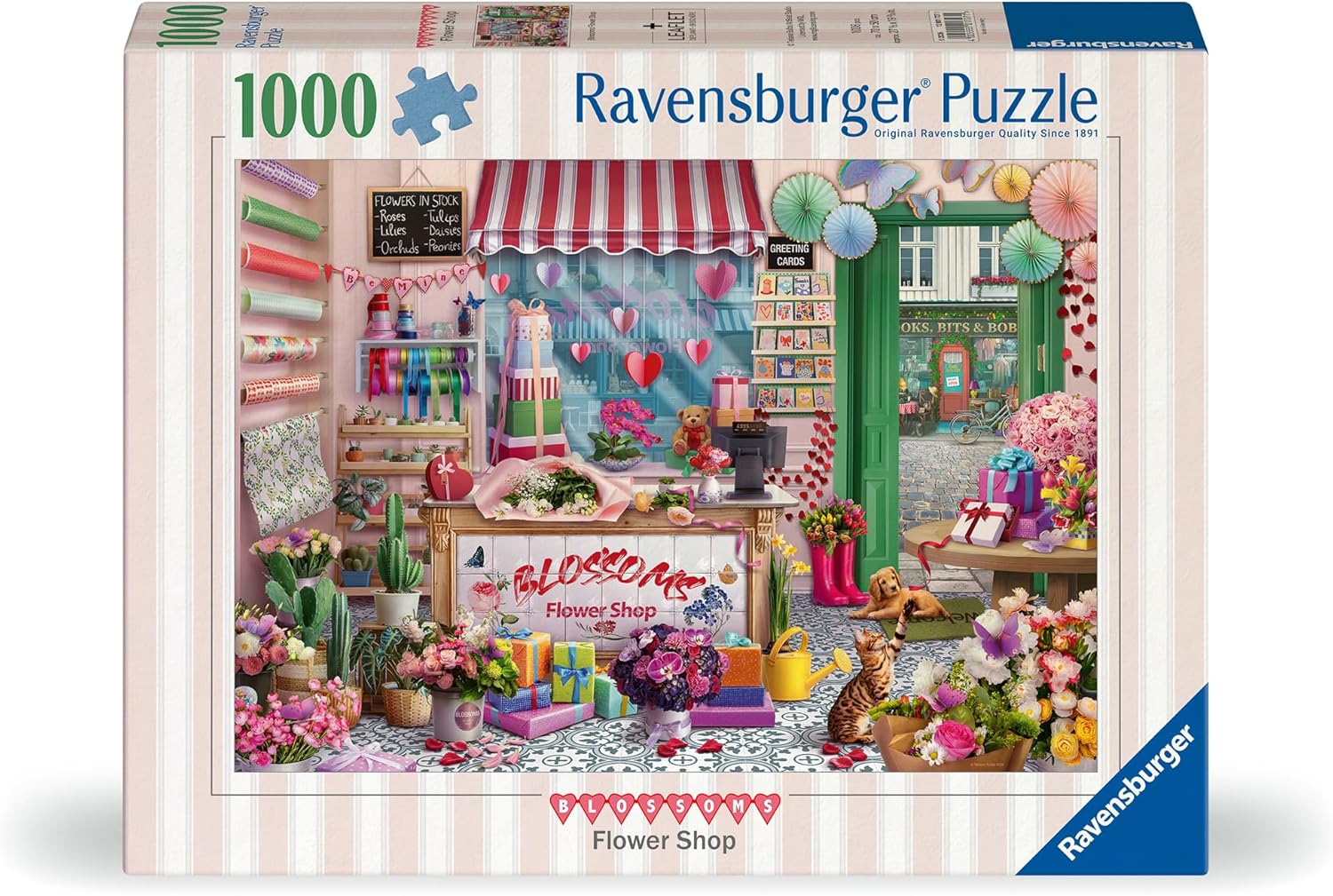 Blossoms virágboltja Ravensburger 1000 darabos kirakó puzzle (RA-12001727) - puzzlegarden