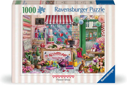 Blossoms virágboltja Ravensburger 1000 darabos kirakó puzzle (RA-12001727) - puzzlegarden