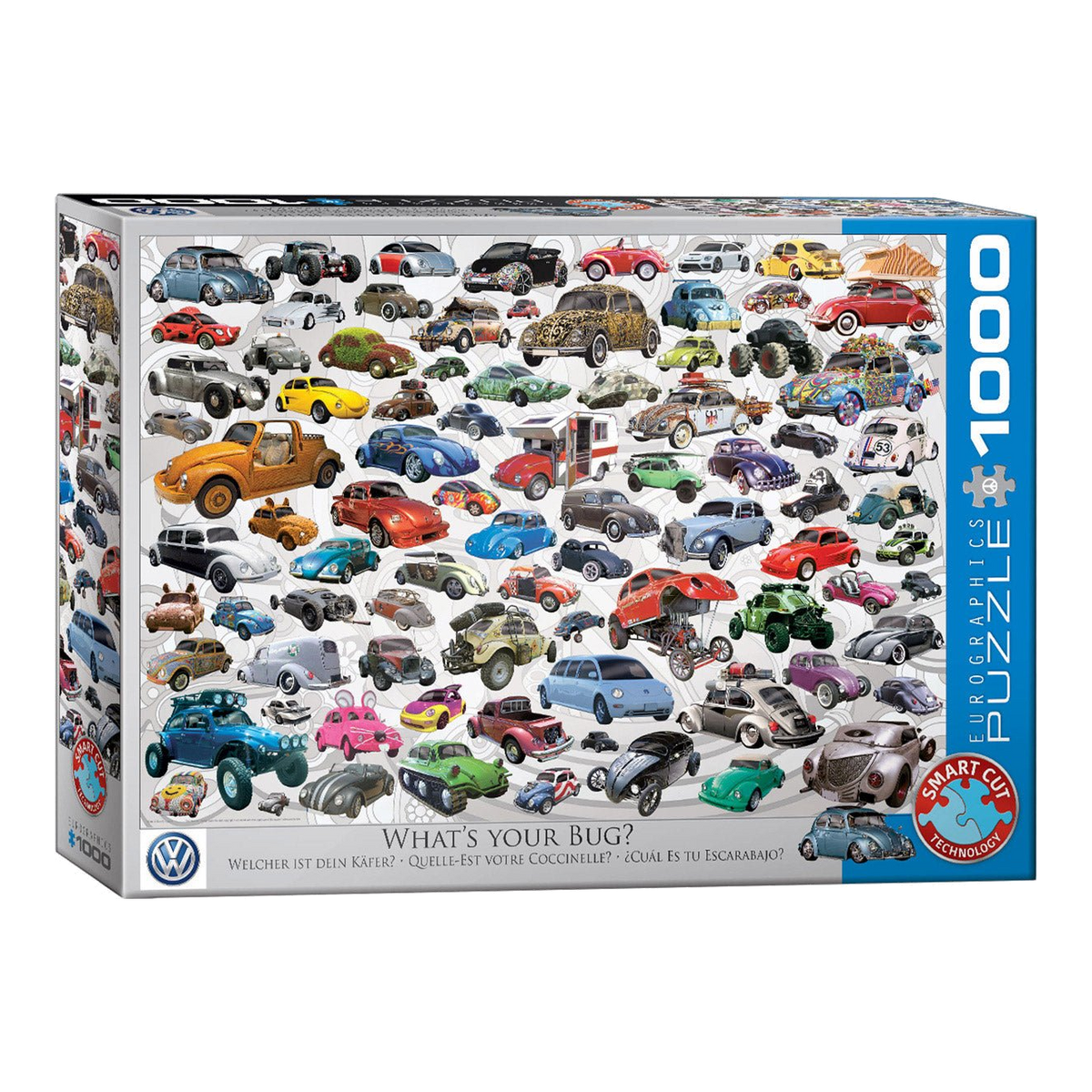 Bogárhátúak Eurographics 1000 darabos kirakó puzzle (EUR-6000-0815) - puzzlegarden