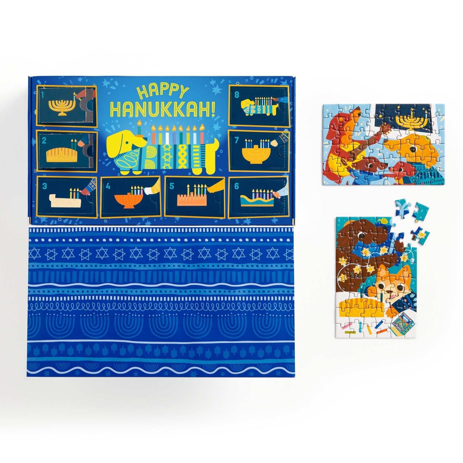 Boldog hanuka! – 8 napos visszaszámlálás Mudpuppy 48 darabos kirakó puzzle (GA-9780735382442) - puzzlegarden