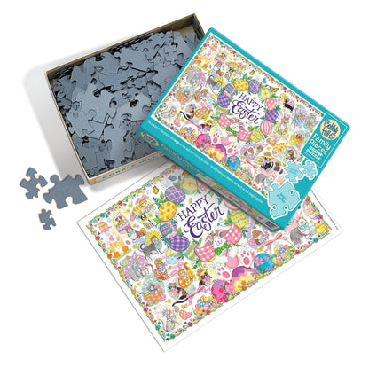 Boldog húsvétot Cobble Hill 350 darabos kirakó puzzle (CH-47045) - puzzlegarden