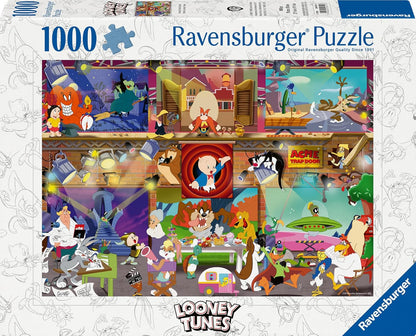Bolondos Dallamok - Looney Tunes Studió Ravensburger 1000 darabos kirakó puzzle (RA-12001811) - puzzlegarden