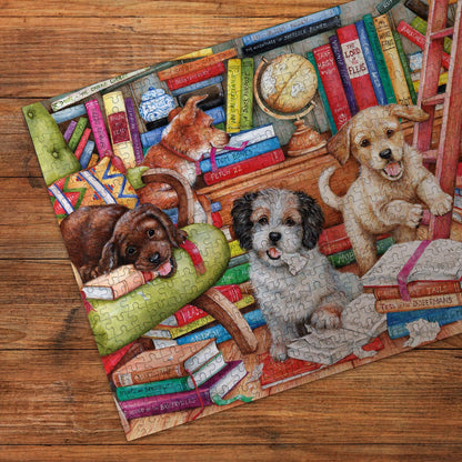 Bolondos kutyatörténet Gibsons 1000 darabos kirakó puzzle (G-G6468) - puzzlegarden
