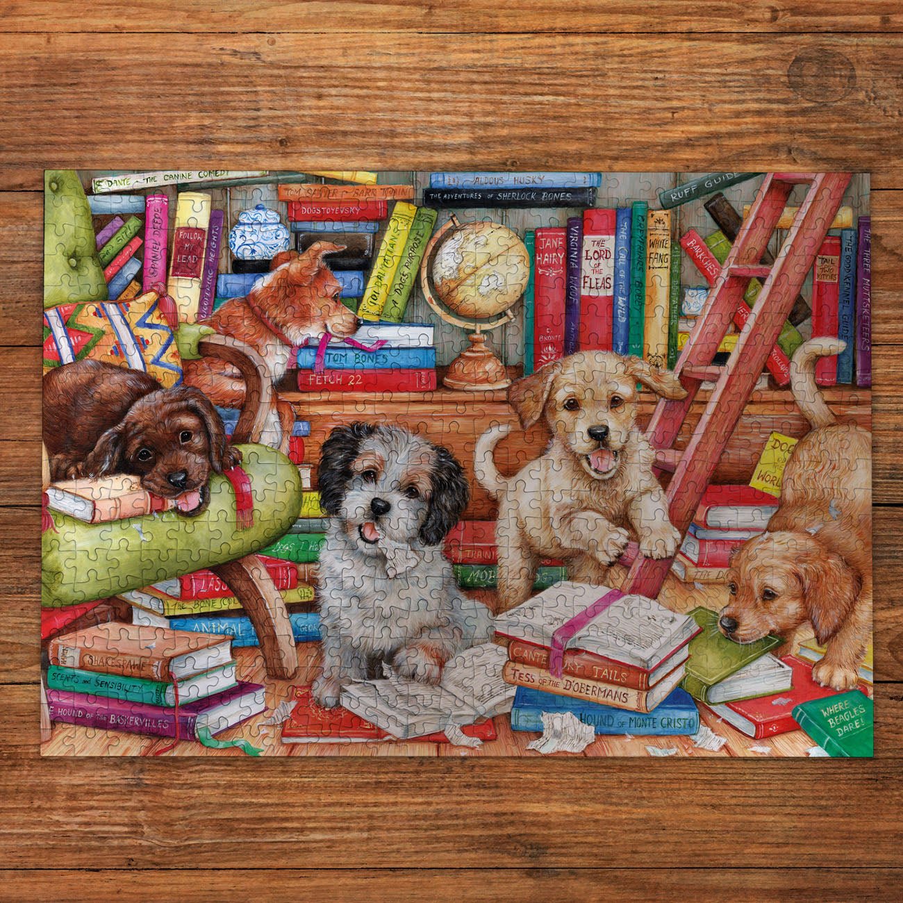Bolondos kutyatörténet Gibsons 1000 darabos kirakó puzzle (G-G6468) - puzzlegarden