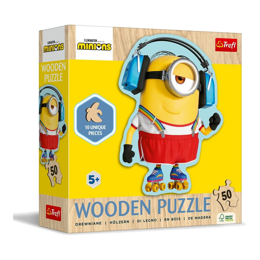 Bolondos Minion - Fa kirakó Trefl 50 darabos kirakó puzzle (TR-20239) - puzzlegarden