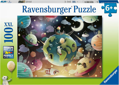 Bolygó Játszótér Ravensburger 100 darabos kirakó puzzle (RA - 12971 4005556129713) - puzzlegarden