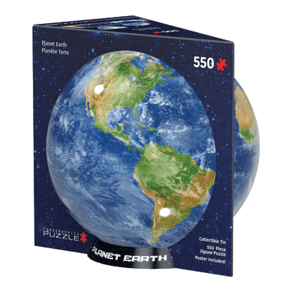 Bolygónk, a Föld – fémdobozban Eurographics 550 darabos kirakó puzzle (EUR-8551-5862) - puzzlegarden