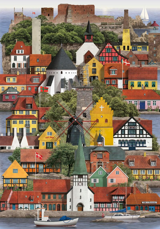 Bornholm Martin Schwartz 500 darabos kirakó puzzle (MS-MS0610) - puzzlegarden