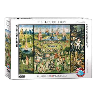 Bosch - A Gyönyörök Kertje Eurographics 1000 darabos kirakó puzzle (EUR-6000-0830) - puzzlegarden