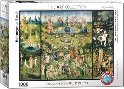 Bosch - A Gyönyörök Kertje EuroGraphics 1000 darabos kirakó puzzle (EUR-6000-0830 628136608305) - puzzlegarden