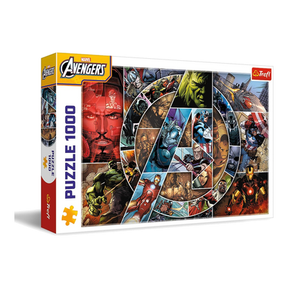 Bosszúállók: Hősök Trefl 1000 darabos kirakó puzzle (TR-10934) - puzzlegarden