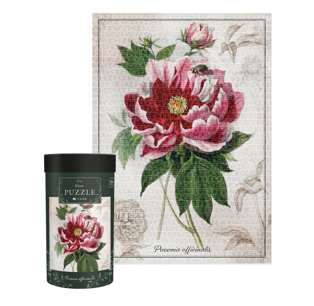 Botanika – Bazsarózsa Interdruk 1000 darabos kirakó puzzle (ID-PUZ1000BPEO) - puzzlegarden