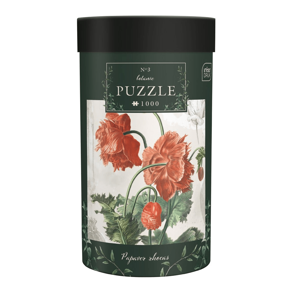 Botanika – Pipacs Interdruk 1000 darabos kirakó puzzle (ID-5902277384942) - puzzlegarden