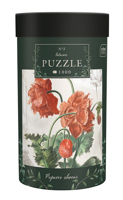 Botanika – Pipacs Interdruk 1000 darabos kirakó puzzle (ID-PUZ1000BPOP) - puzzlegarden