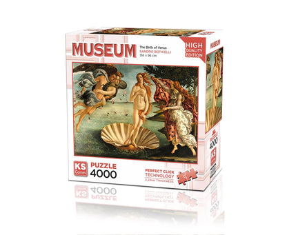 Boticelli - Vénusz Születése KS Games 4000 darabos kirakó puzzle (KS - 23507 8681842235076) - puzzlegarden