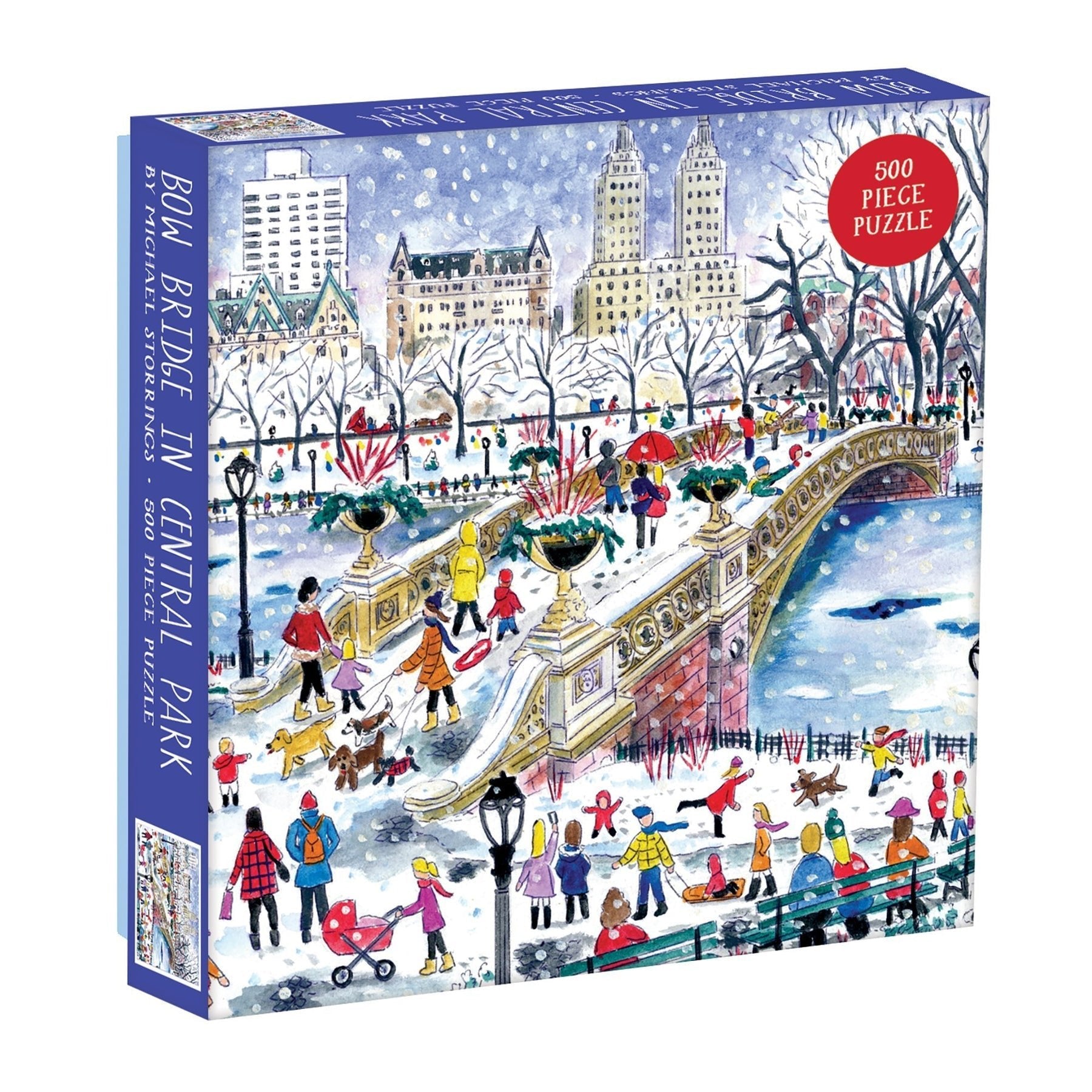 Bow Bridge a Central Parkban Galison 500 darabos kirakó puzzle (GA-9780735356863) - puzzlegarden