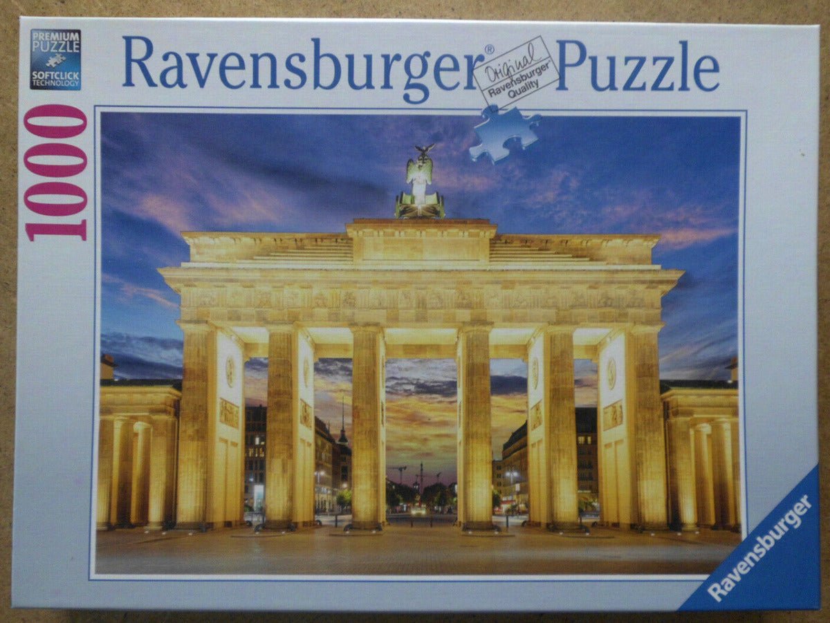 Brandenburgi Kapu - Berlin, Németország Ravensburger 1000 darabos kirakó puzzle (RA - 89660 4005556896608) - puzzlegarden