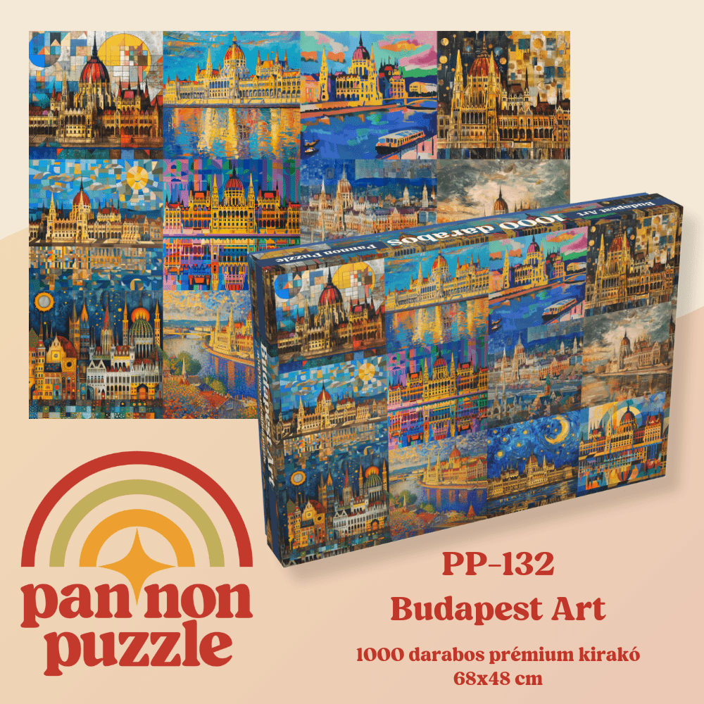 Budapest Art Pannon Puzzle 1000 darabos kirakó puzzle (PP - 132 5999575760042) - puzzlegarden